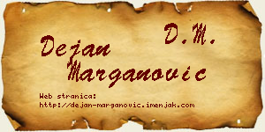 Dejan Marganović vizit kartica